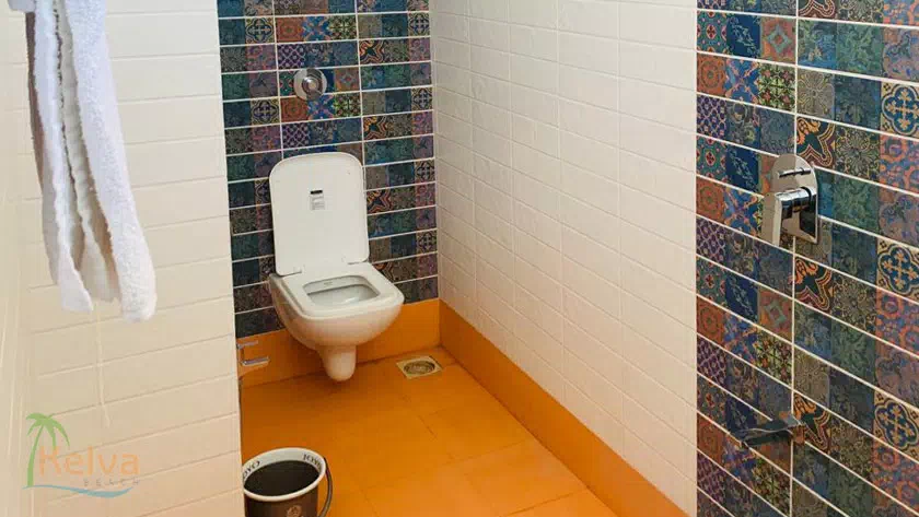 The Palm Orchard Agro Resort Bathroom